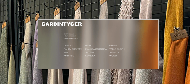 SORTIMENT #41700._GARDINTYGER #2
